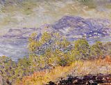 View Taken near Ventimiglia by Claude Monet
